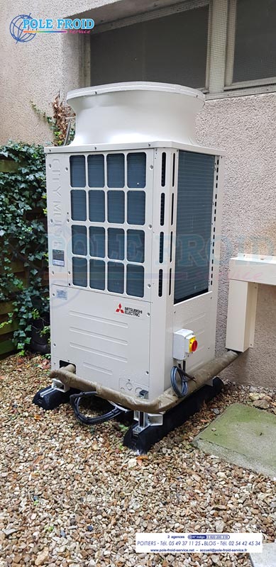 Unité extérieure de climatisation de marque Mitsubishi Electric