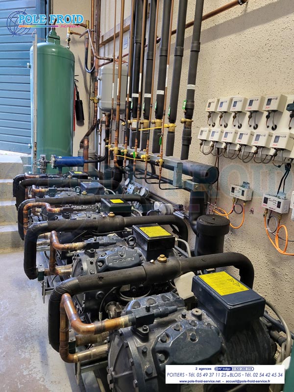 Installation de froid industriel