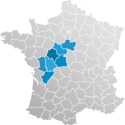 Carte de France, zone d'intervention